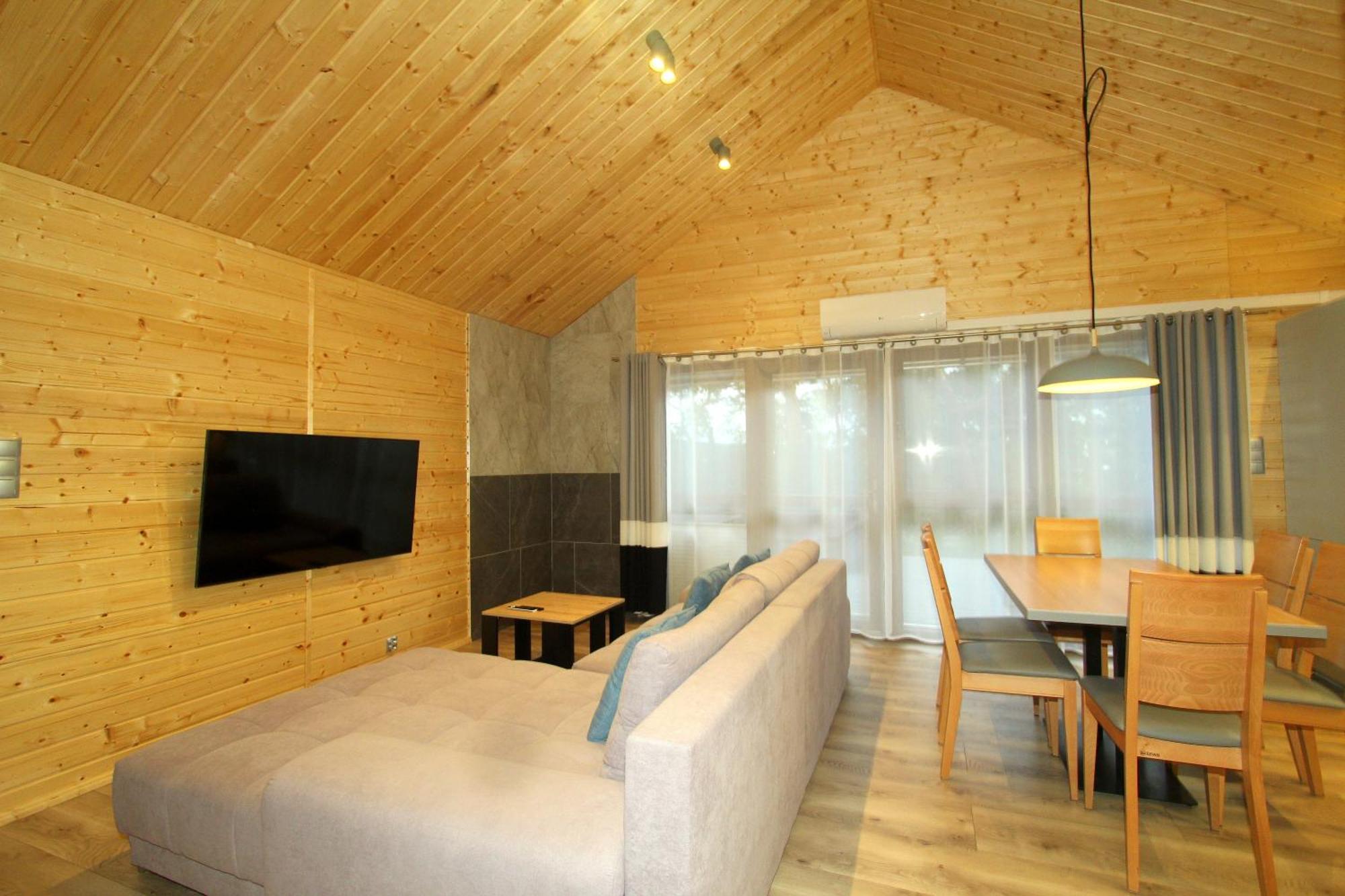 Caloroczny Drewniany Domek Superior I Apartamenty Eko-Oaza W Krynica Morska-Piaski Nowa Karczma  Exterior foto